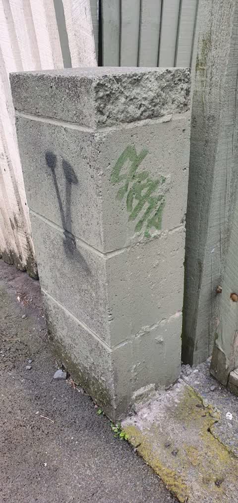Graffiti, a report photo