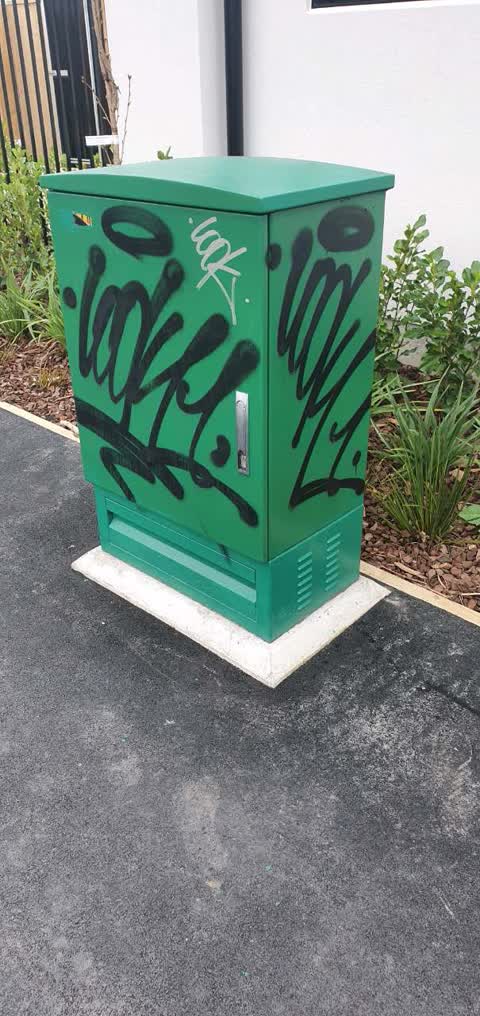 Graffiti, a report photo