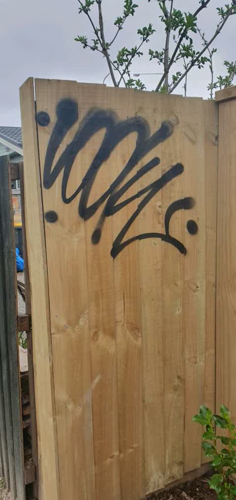 Graffiti, a report photo