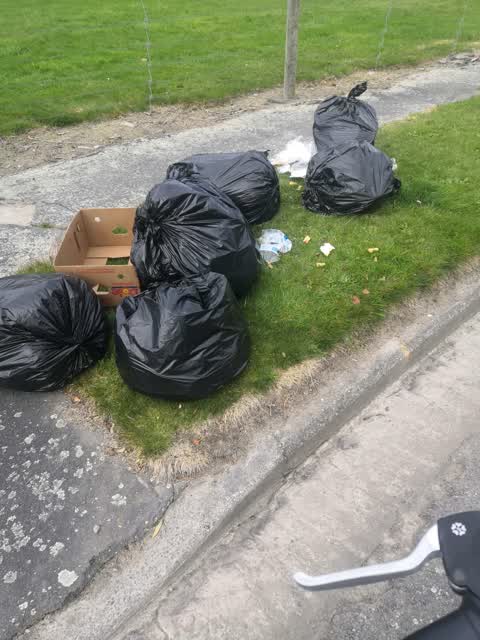 Rubbish/Recycling, a report photo