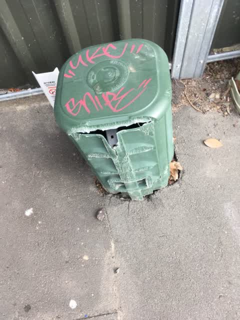 Graffiti, a report photo