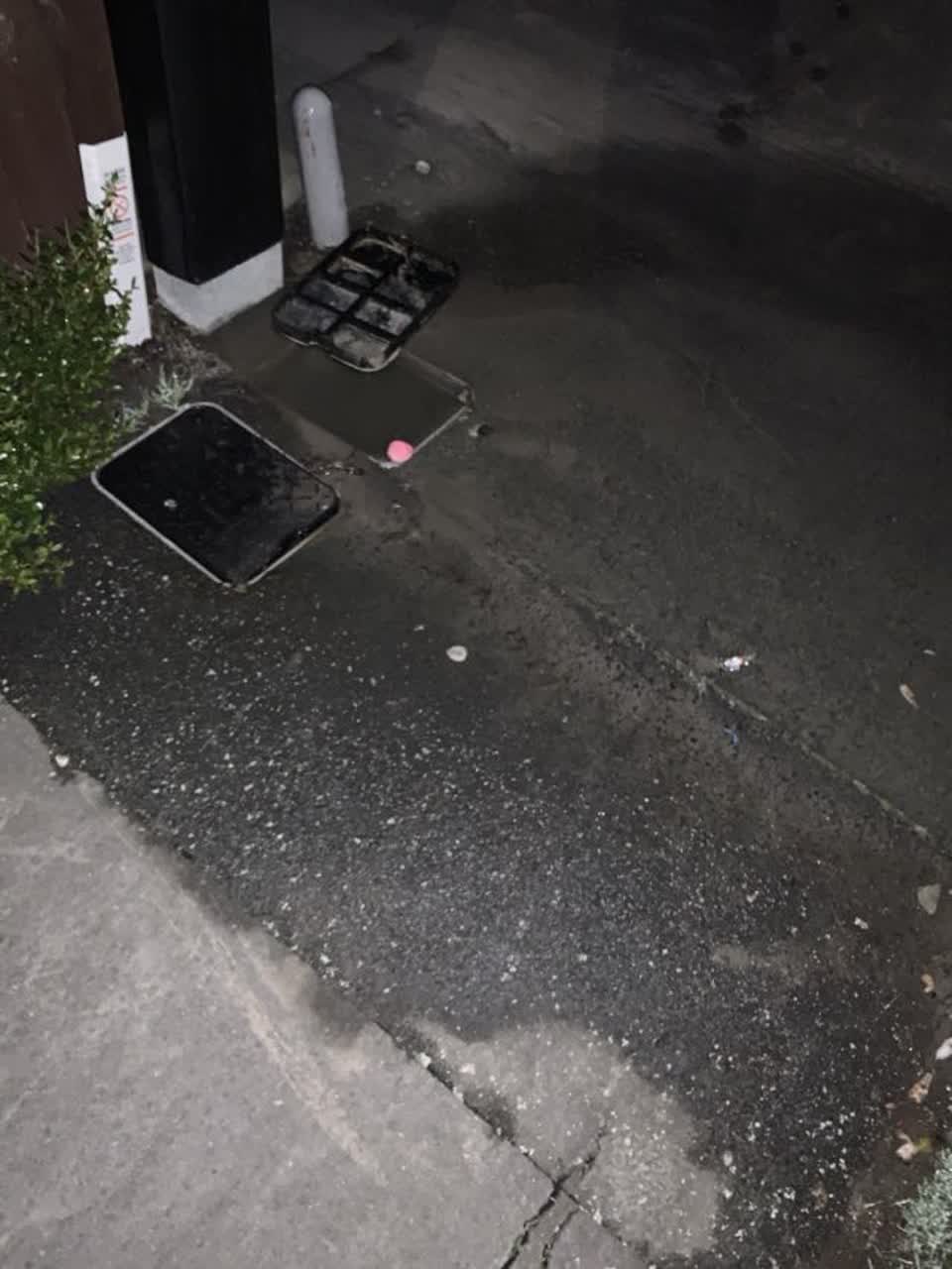 The photograph attached to this water supply report