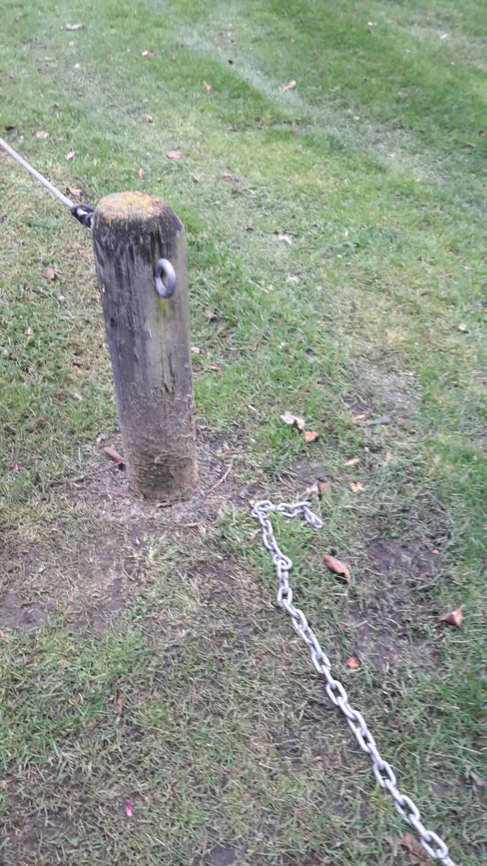 The photograph attached to this parks report