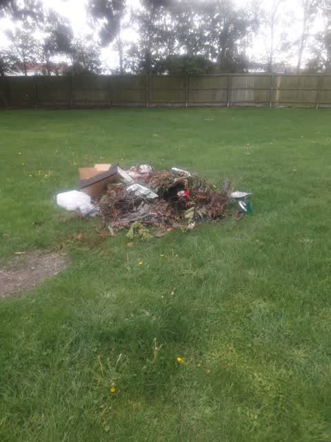 Rubbish/Recycling, a report photo