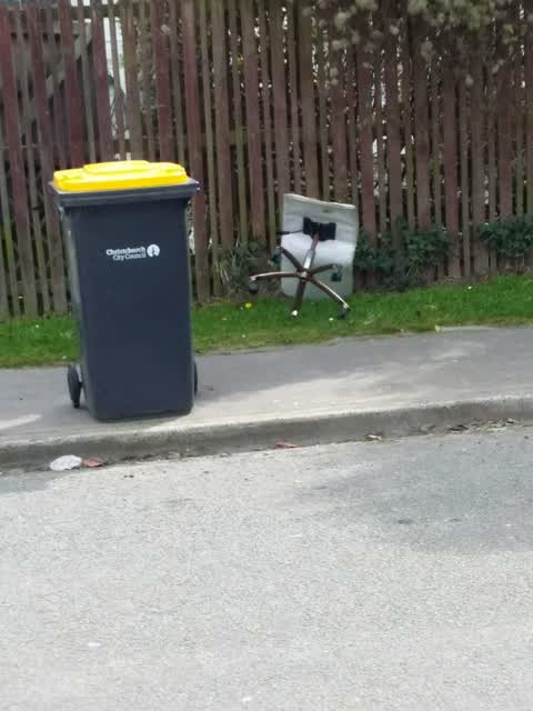Rubbish/Recycling, a report photo