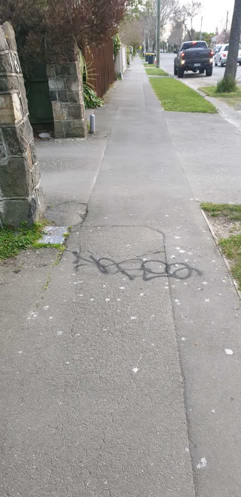 Graffiti — a report photo