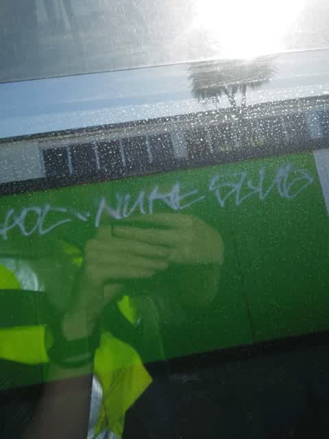 Graffiti, a report photo
