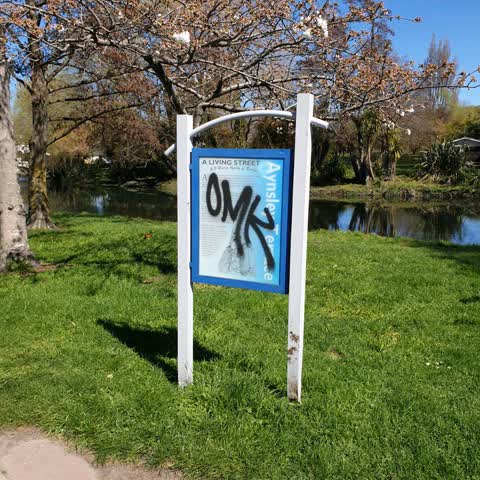 Graffiti, a report photo
