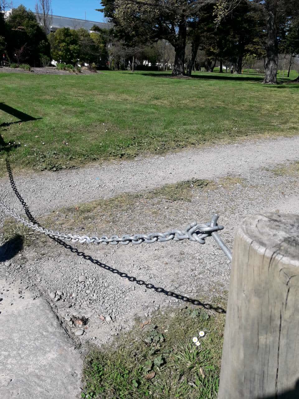 The photograph attached to this parks report