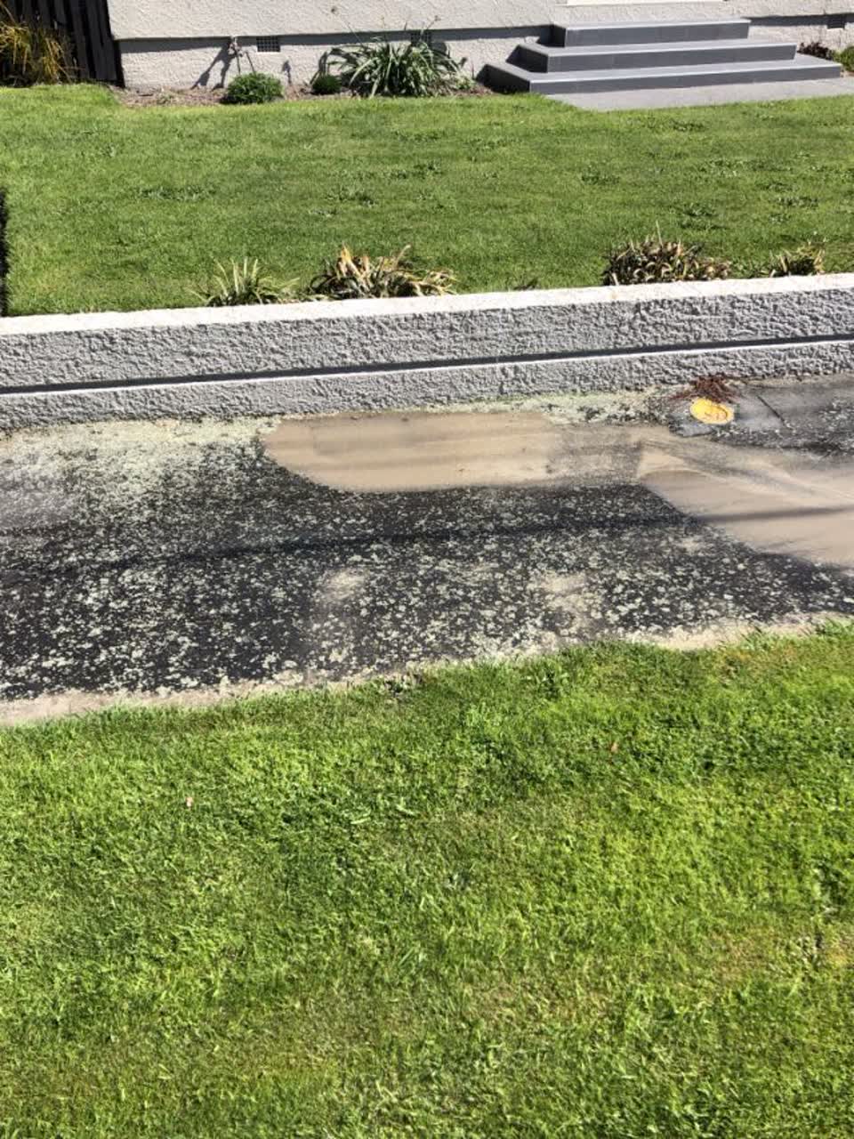 The photograph attached to this water supply report