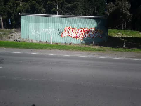 Graffiti, a report photo