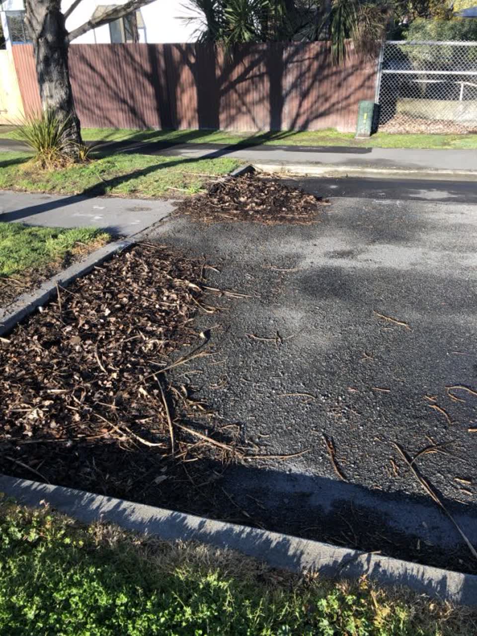 The photograph attached to this wastewater/stormwater report