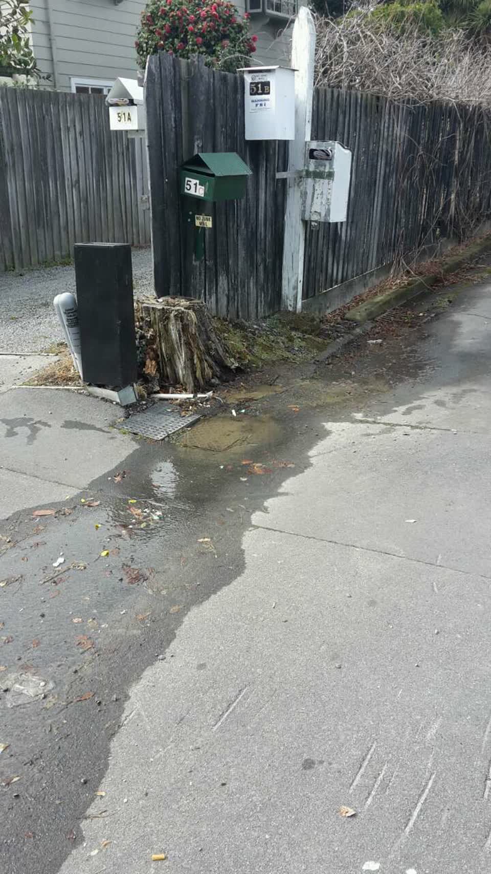 The photograph attached to this water supply report