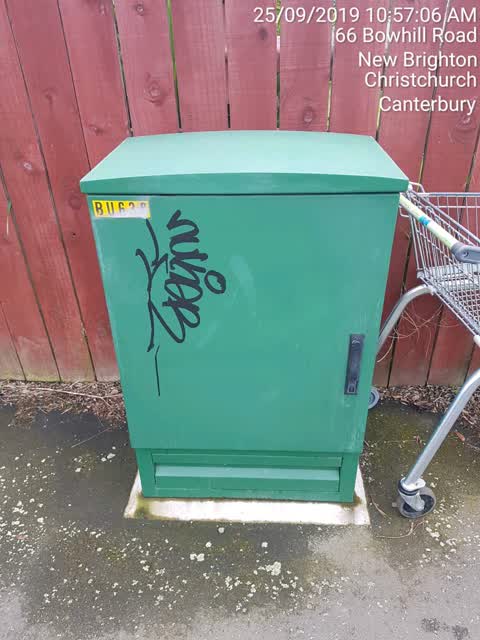 Graffiti, a report photo