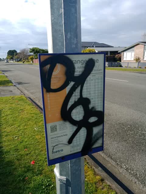 Graffiti, a report photo