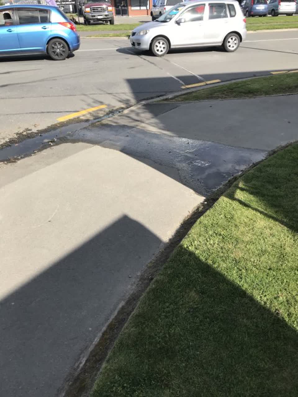 The photograph attached to this water supply report