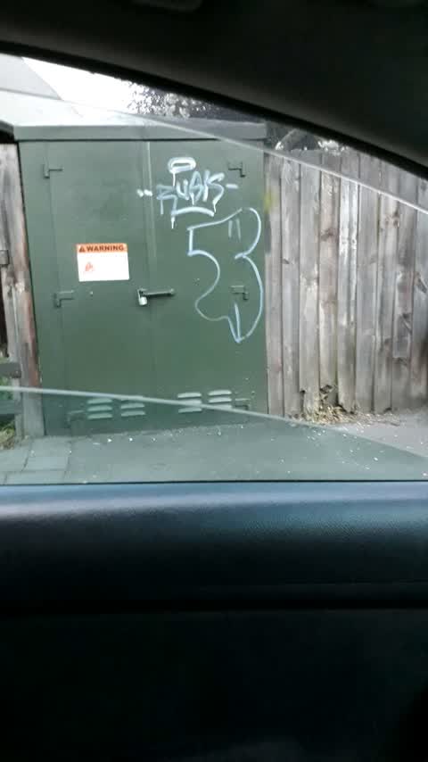 Graffiti, a report photo