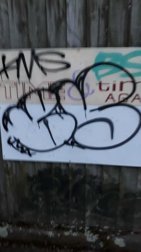 Graffiti, a report photo