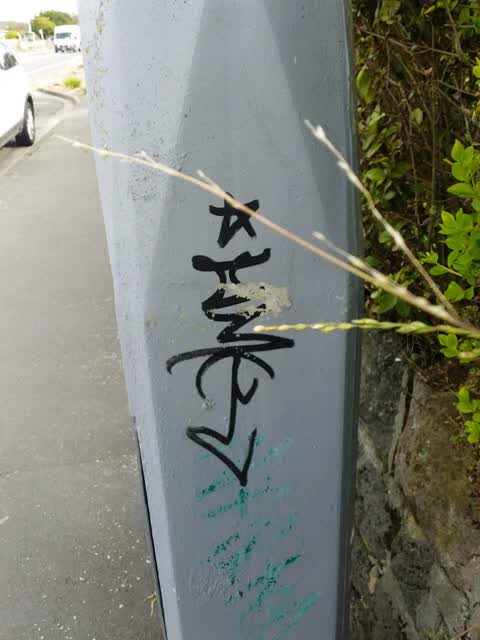 Graffiti, a report photo