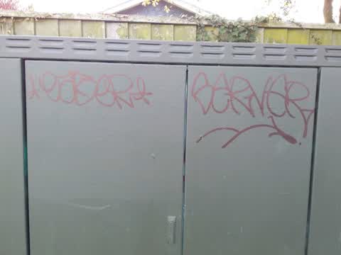 Graffiti, a report photo