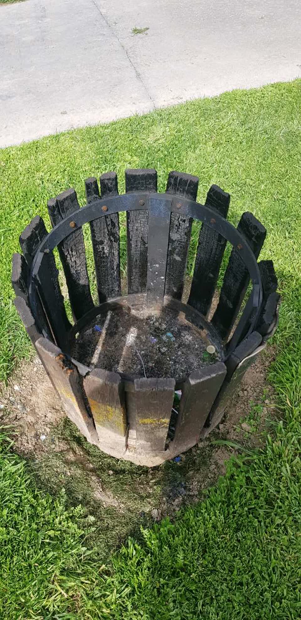 The photograph attached to this parks report