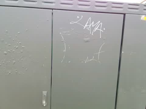Graffiti, a report photo