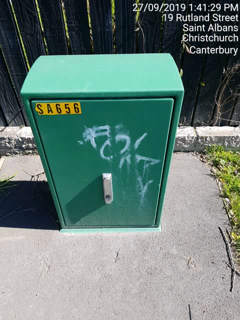 Graffiti, a report photo