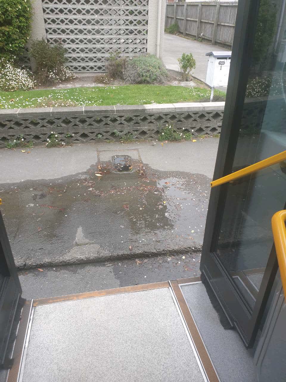 The photograph attached to this water supply report
