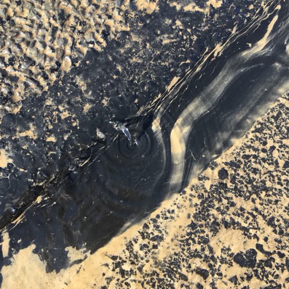 The photograph attached to this water supply report