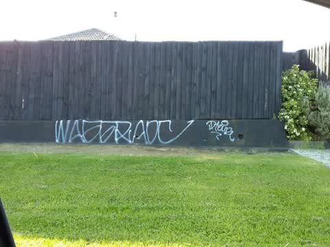 Graffiti, a report photo
