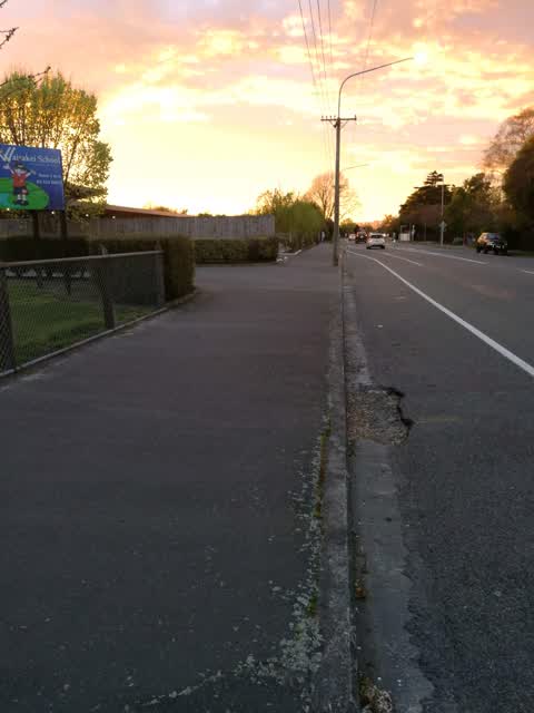 Roading/Streets, a report photo