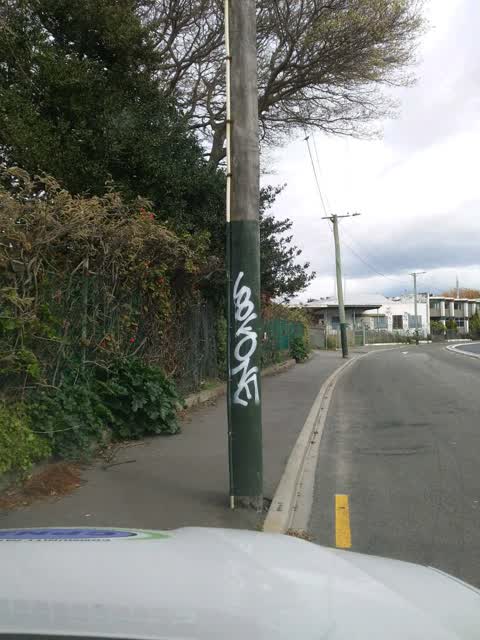 Graffiti, a report photo
