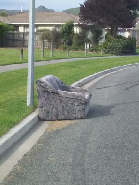 Rubbish/Recycling, a report photo