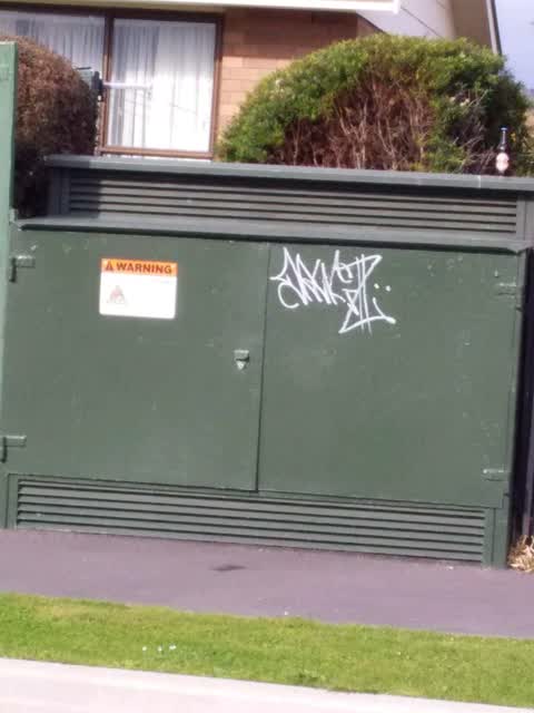Graffiti, a report photo