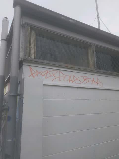 Graffiti, a report photo