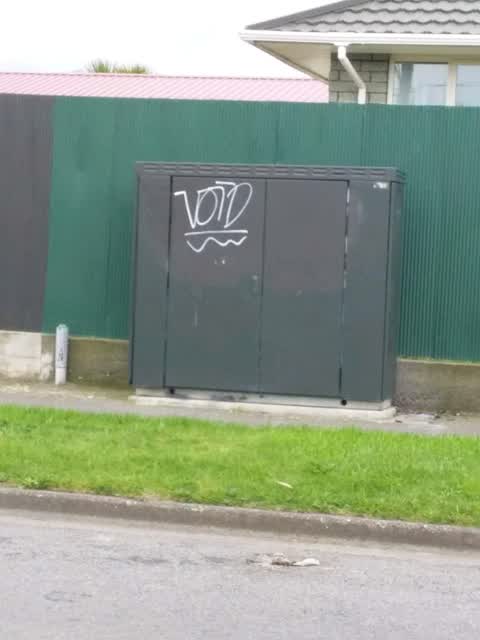 Graffiti, a report photo