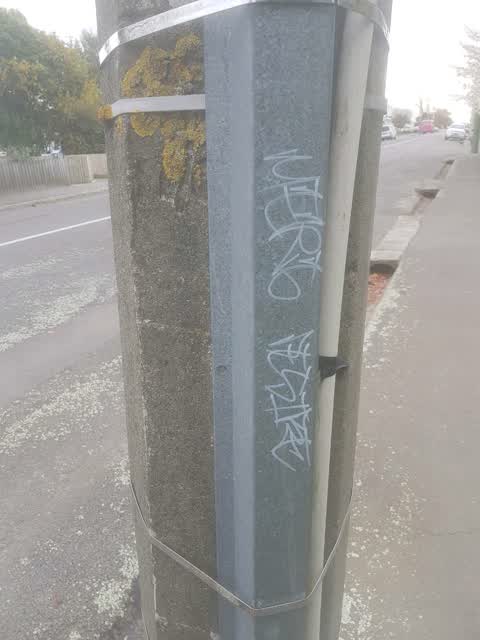 Graffiti, a report photo