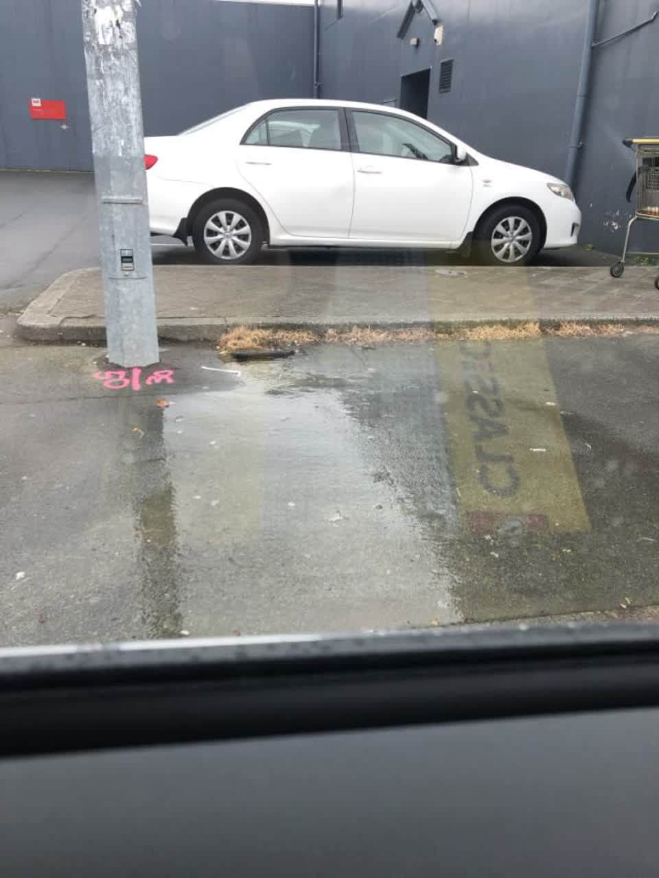 The photograph attached to this water supply report