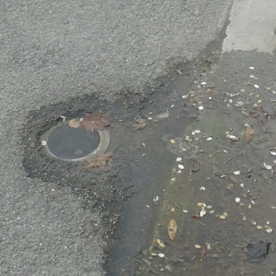 The photograph attached to this water supply report