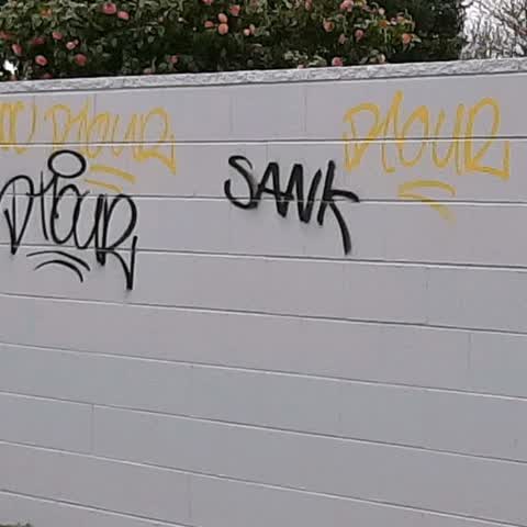 Graffiti, a report photo