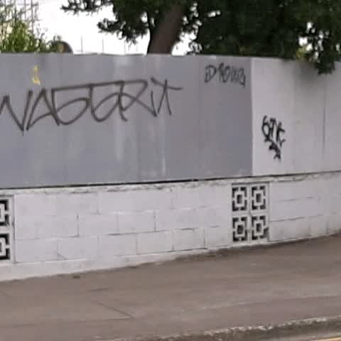 Graffiti, a report photo