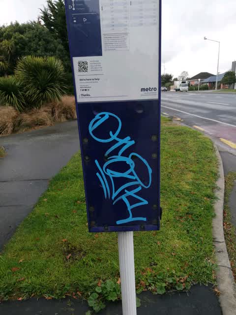 Graffiti, a report photo