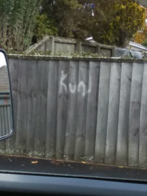 Graffiti, a report photo