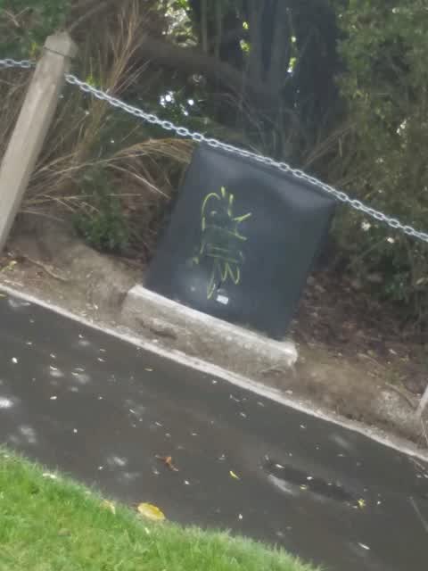 Graffiti, a report photo