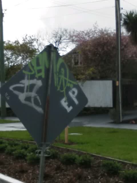 Graffiti, a report photo