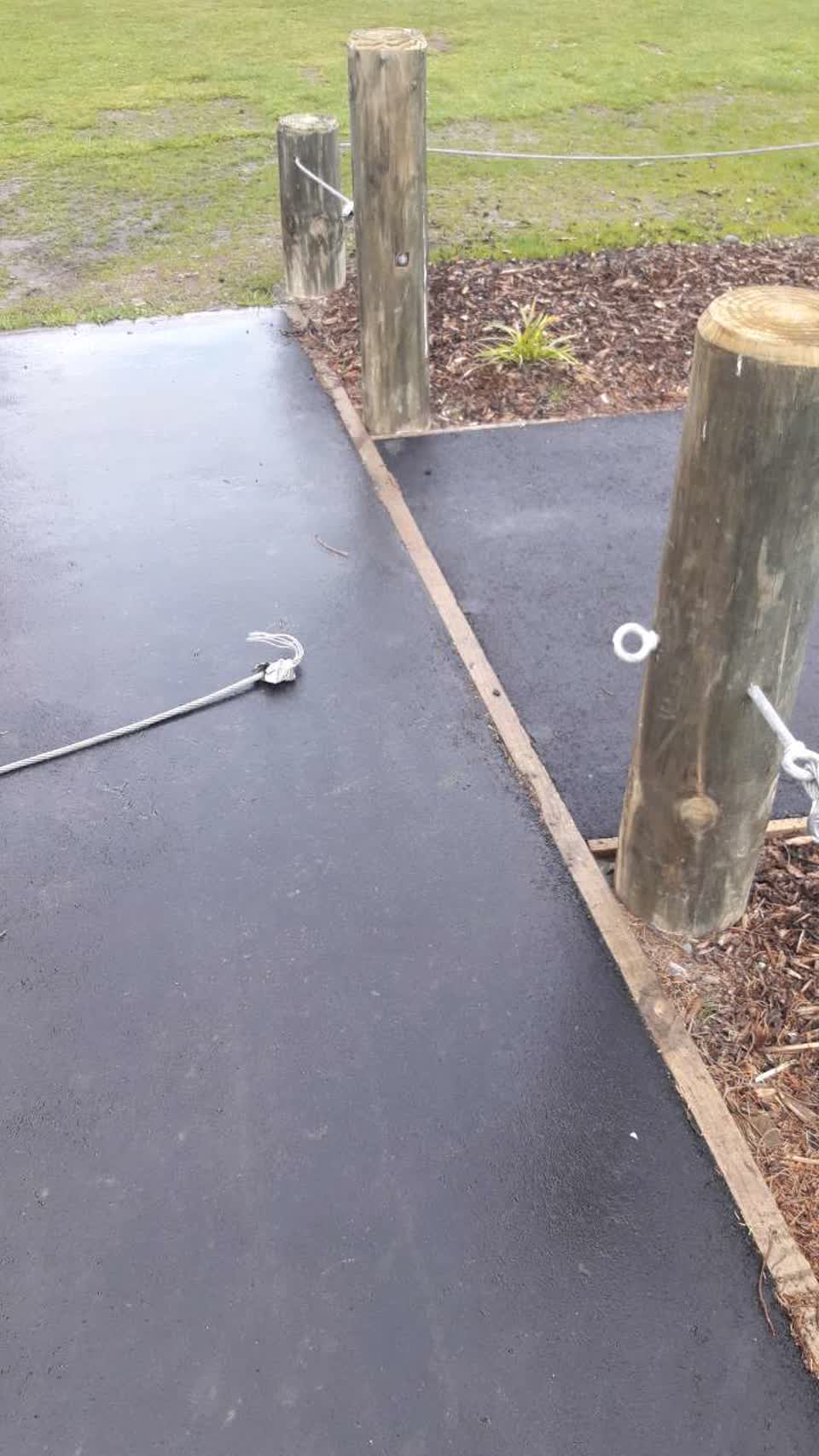 The photograph attached to this parks report