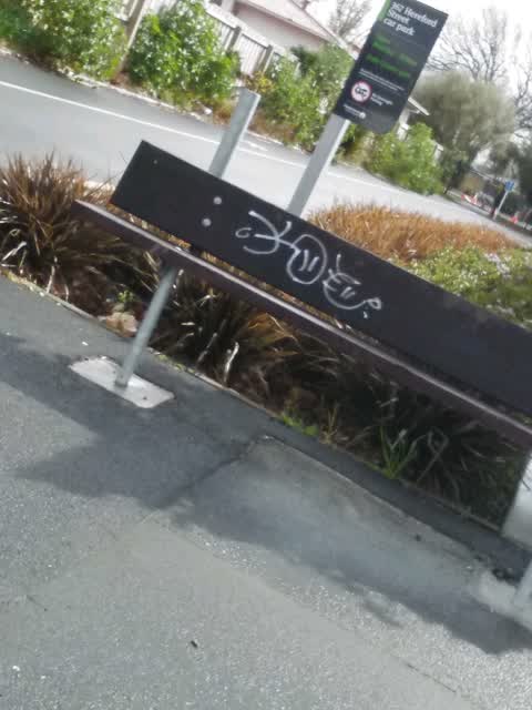 Graffiti, a report photo