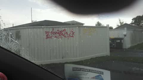 Graffiti, a report photo