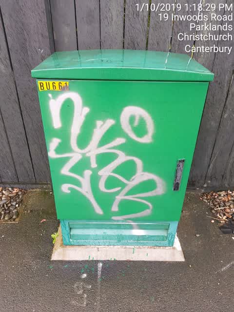 Graffiti, a report photo