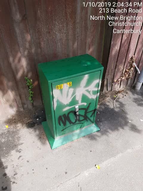 Graffiti, a report photo